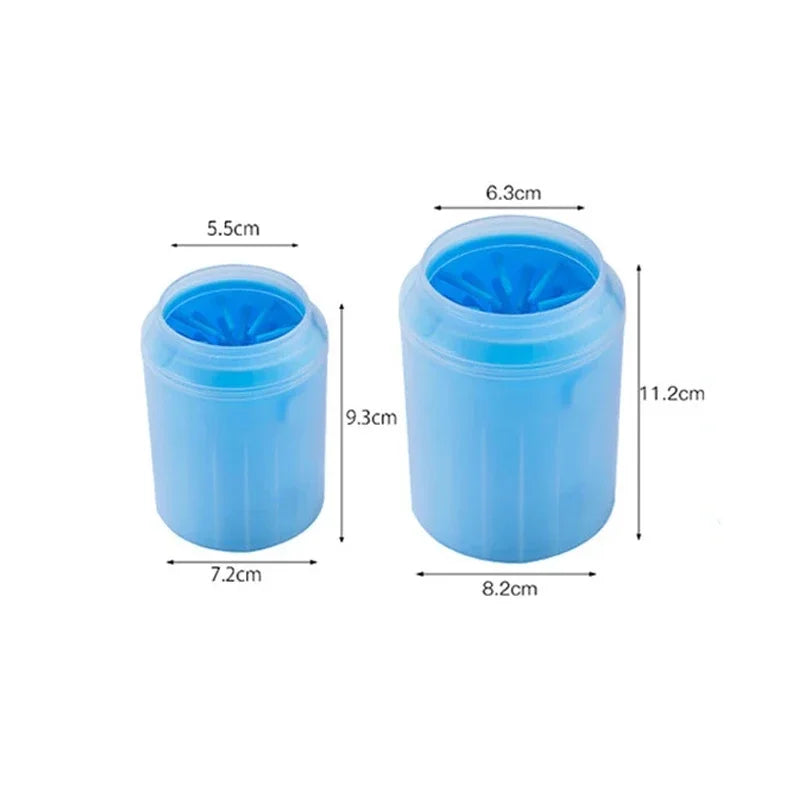 🐾 Portable Pet Paw Cleaner – Soft Silicone Paw Washer