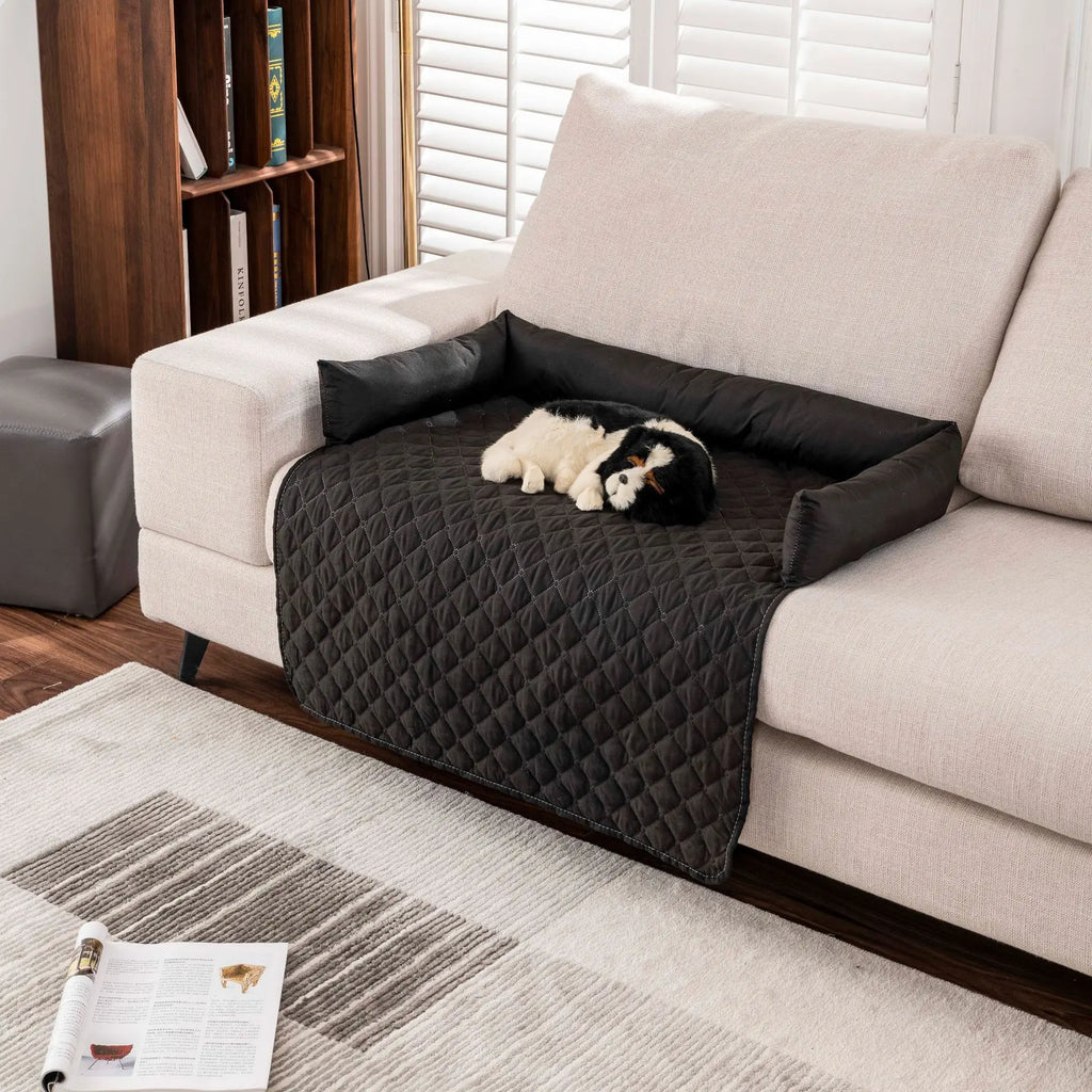 🐾 Luxury Calming Pet Sofa Bed – Waterproof Folding Mattress for Cats & Dogs
