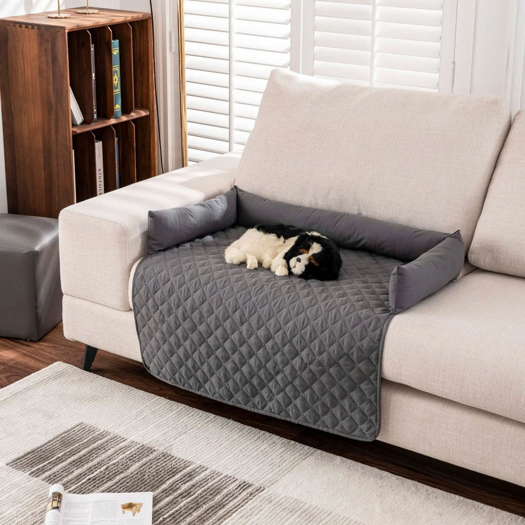 🐾 Luxury Calming Pet Sofa Bed – Waterproof Folding Mattress for Cats & Dogs