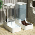 🐶 Automatic Gravity Pet Feeder & Water Dispenser Set