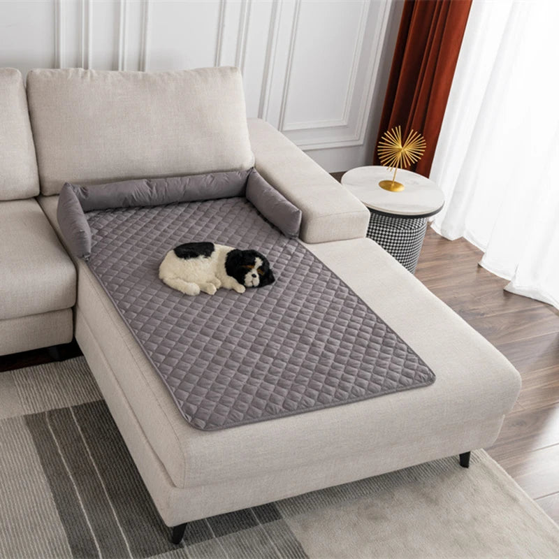 🐾 Luxury Calming Pet Sofa Bed – Waterproof Folding Mattress for Cats & Dogs